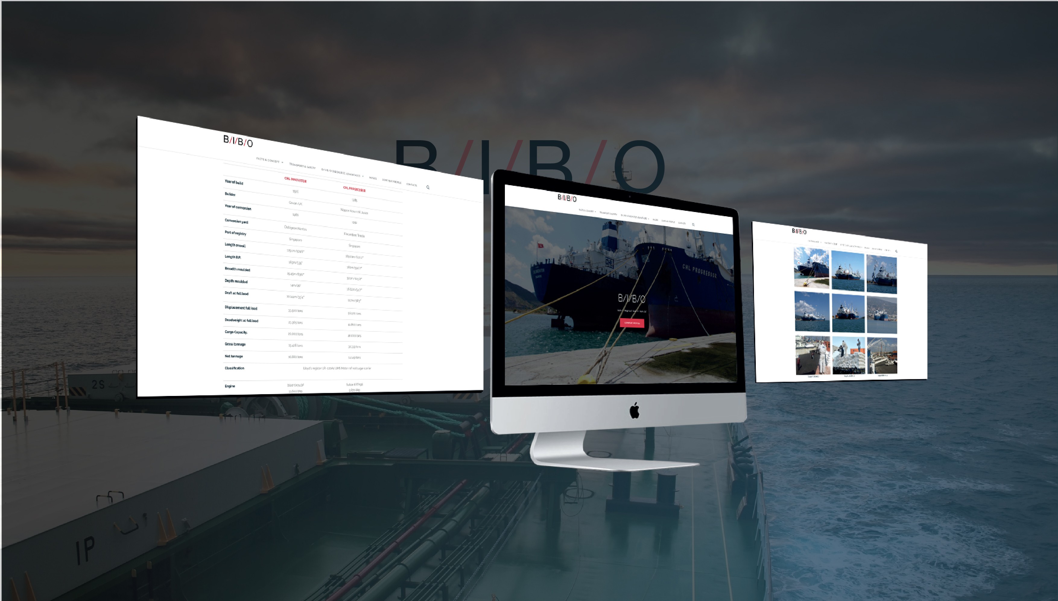 Gradient with shades of blue