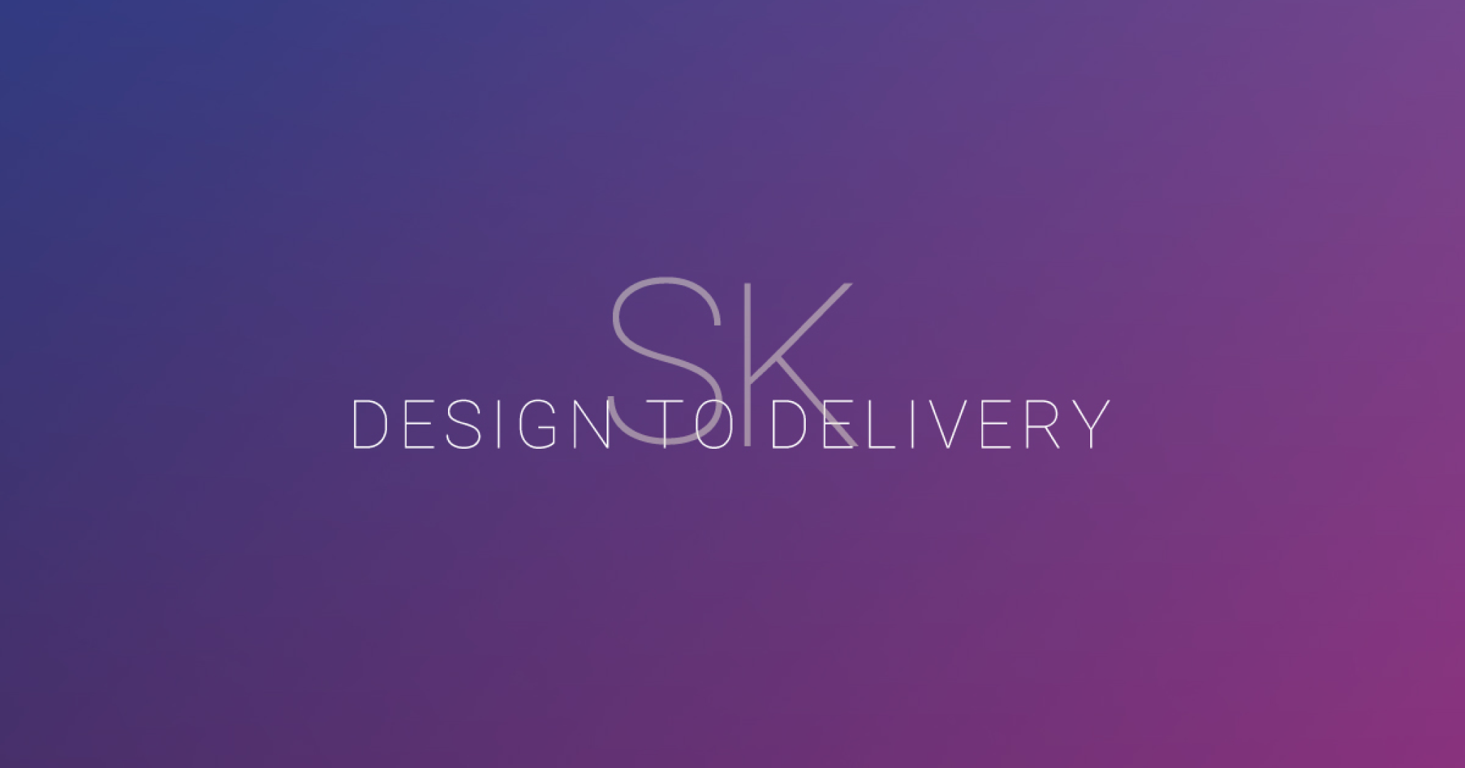 Logo on colored background