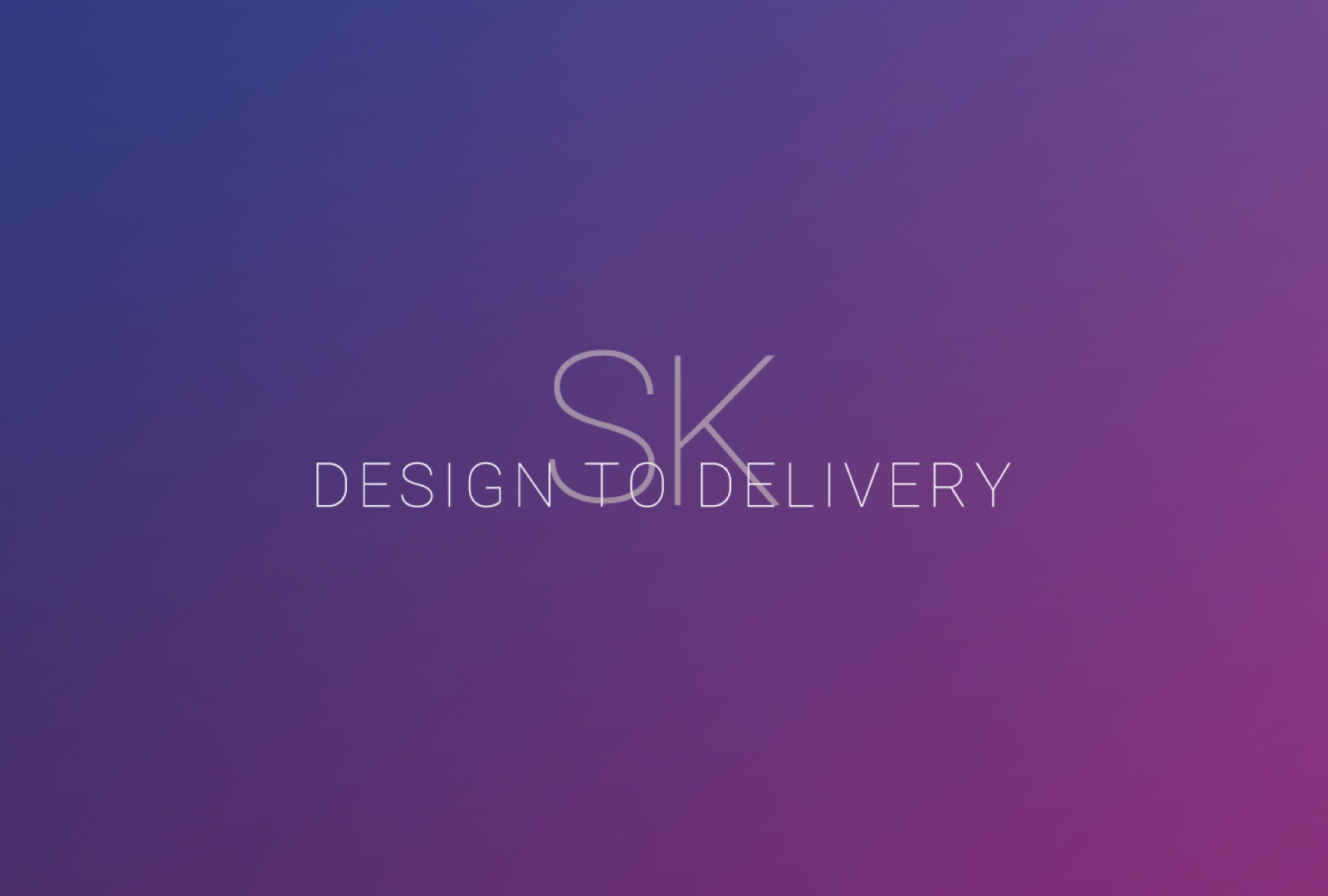 Logo on colored background